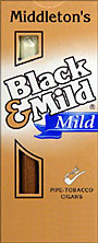 Black & Mild Mild cigars made in USA, 40 x 5 pack, 200 total. Free shipping!